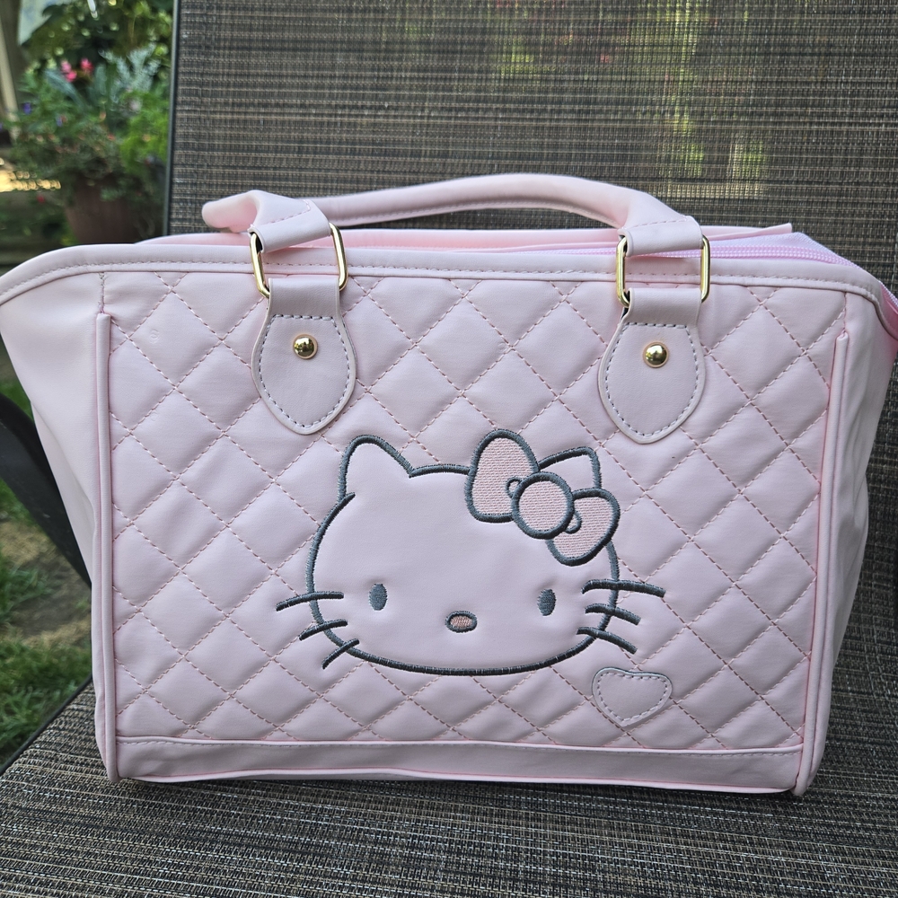 Hello Kitty Pink Quilted Women's Bag